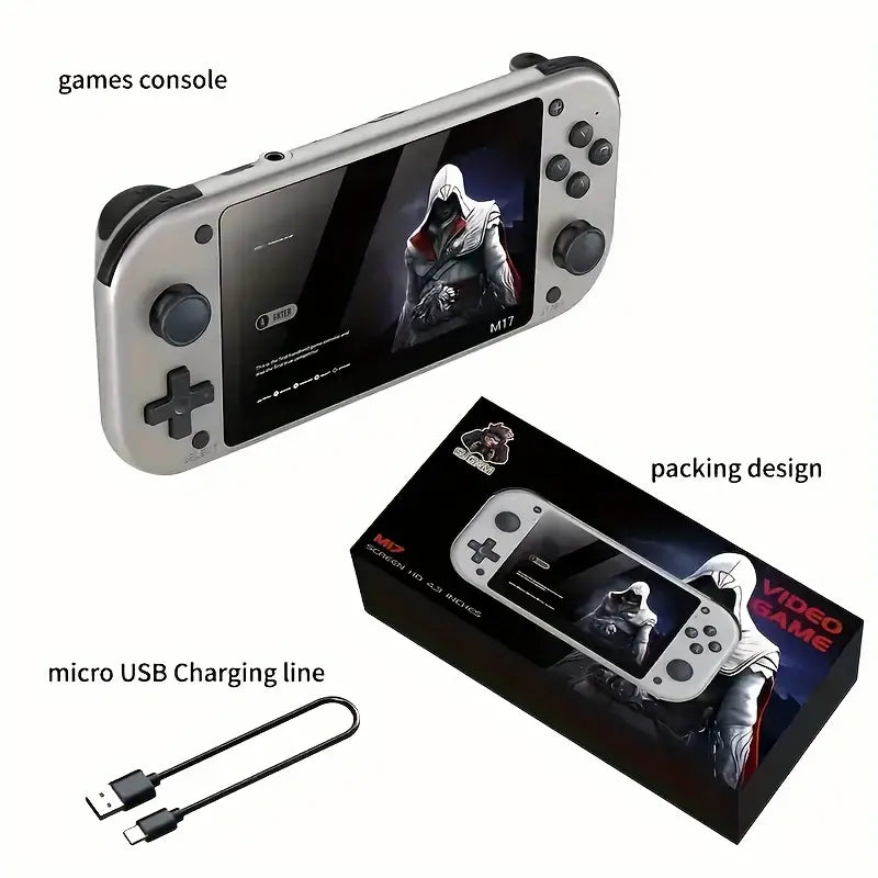 4.3 Inch Professional Retro M17 Handheld Game Console